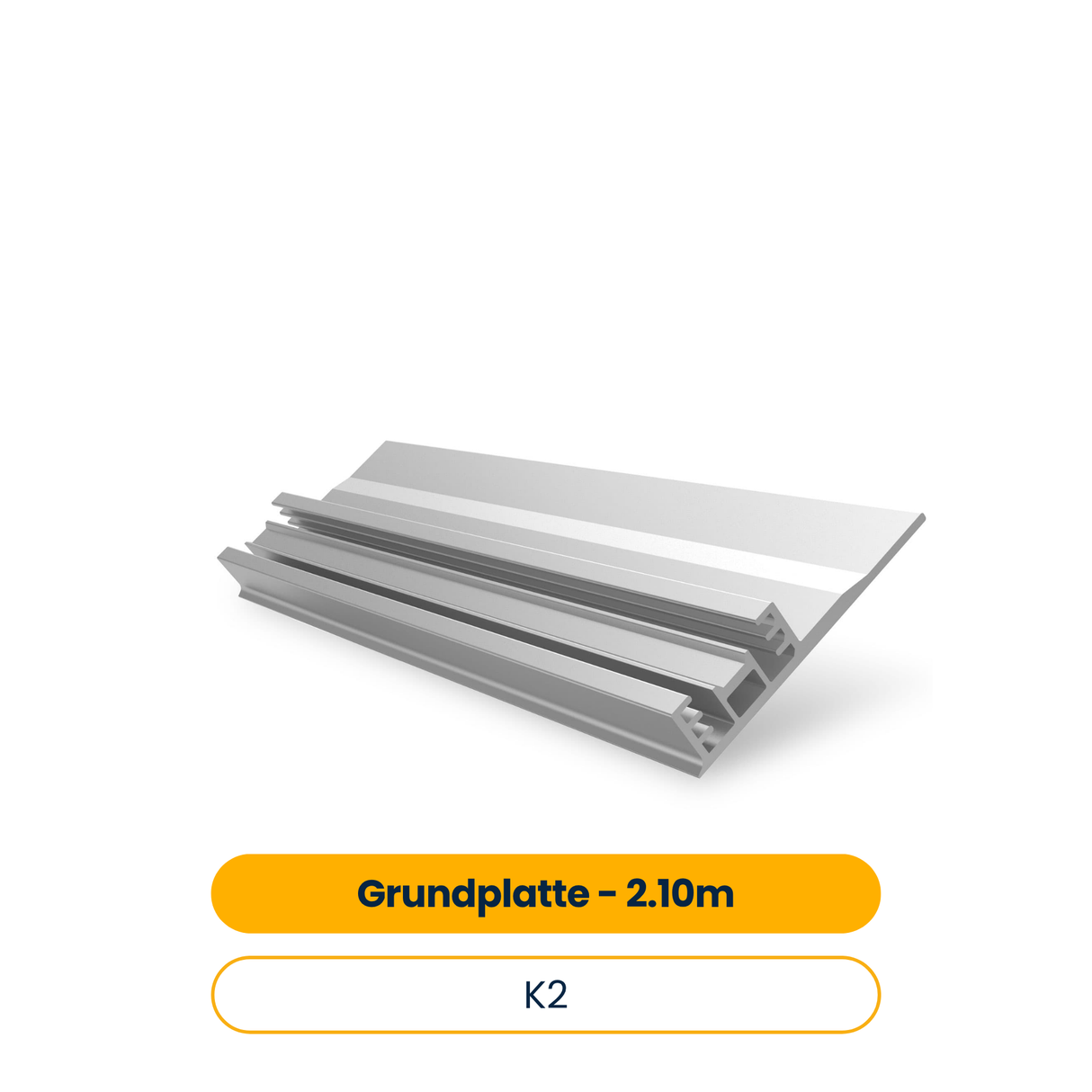 K2 SingleBoard Grundplatte 3S/4S - 2.10m (Art.-Nr. 2001972)