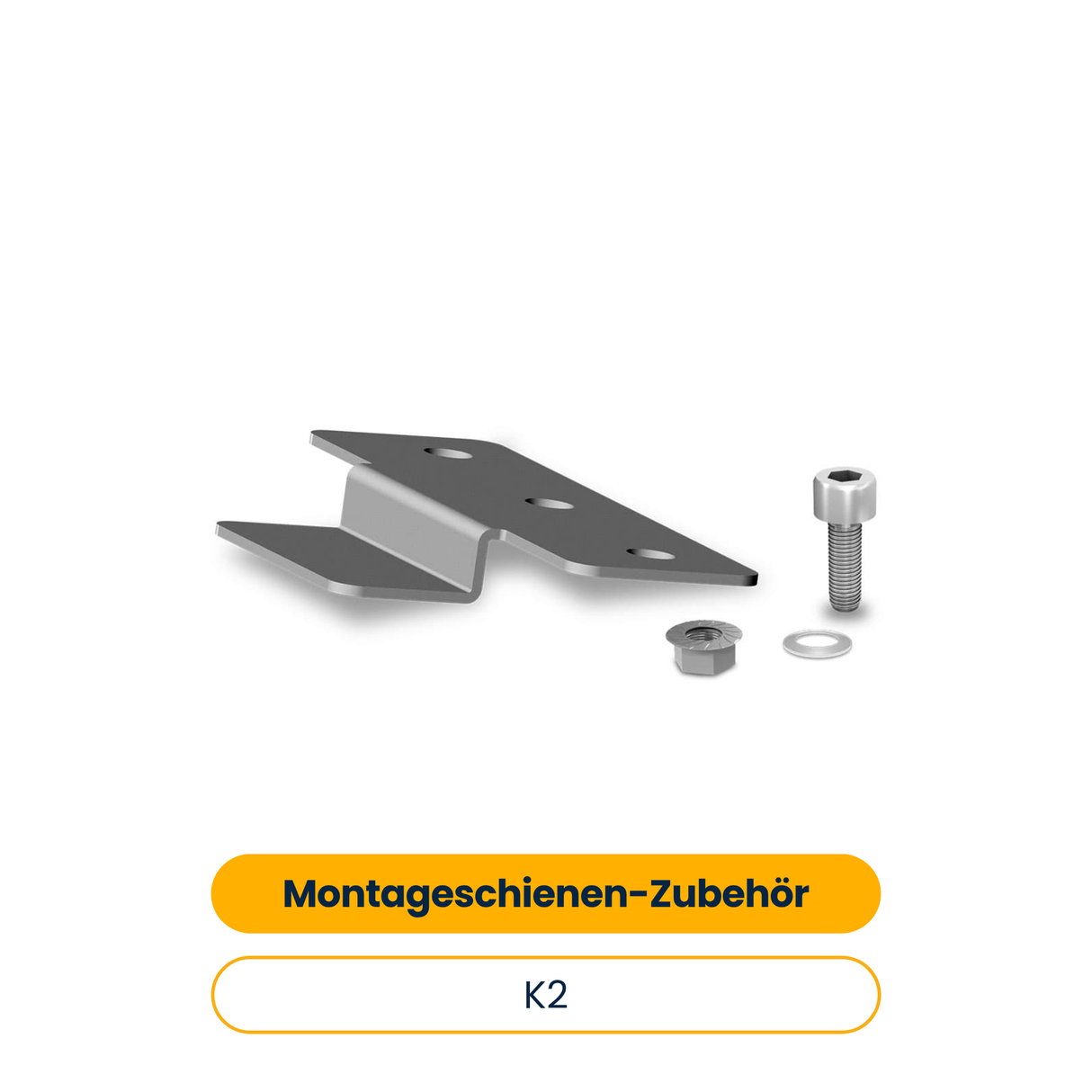 K2 StairPlate Set Montageschienen-Zubehör (Art.-Nr. 2004057)
