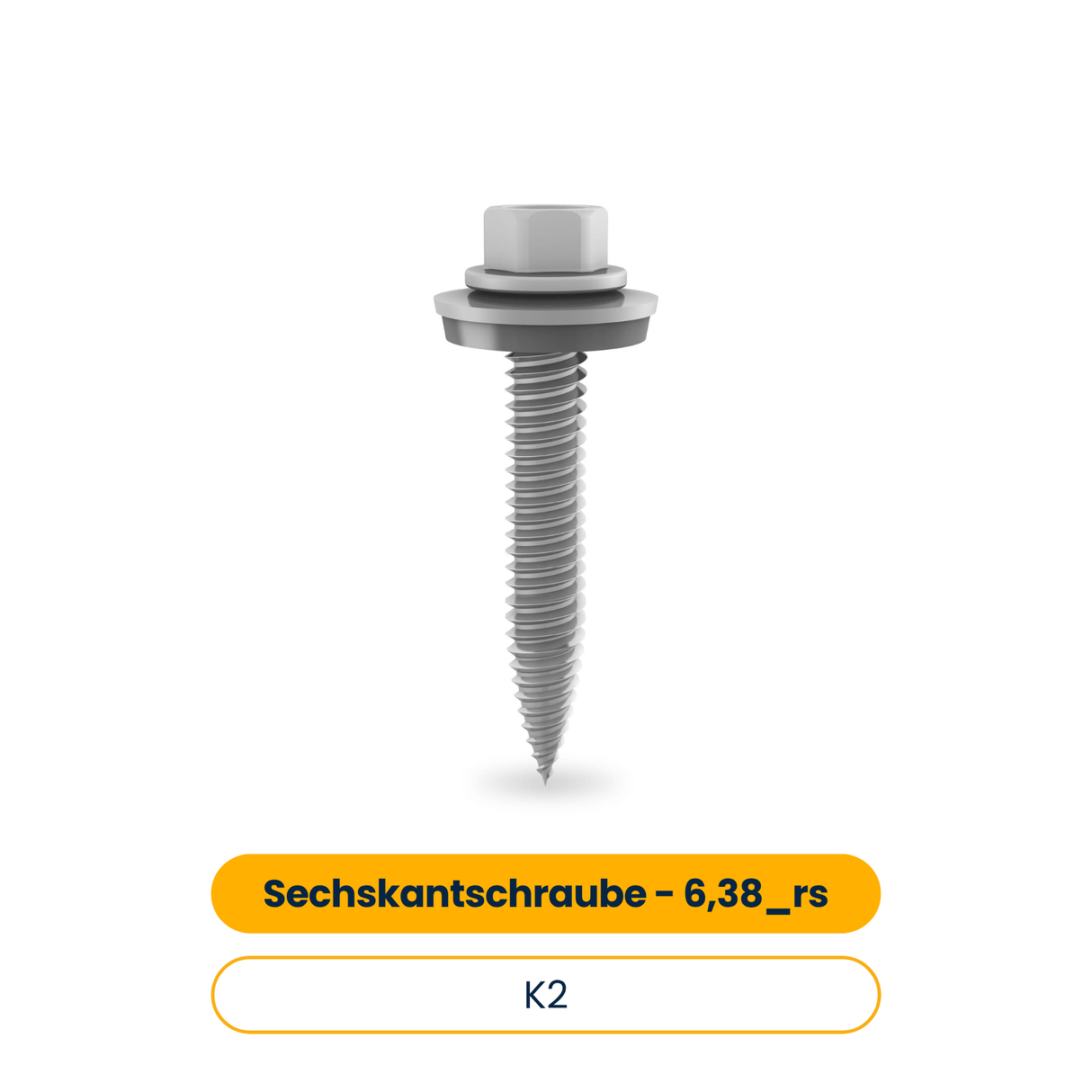 K2 Gewindeformende Sechskantblechschraube 6,38_rs (Art.-Nr. 1005193)