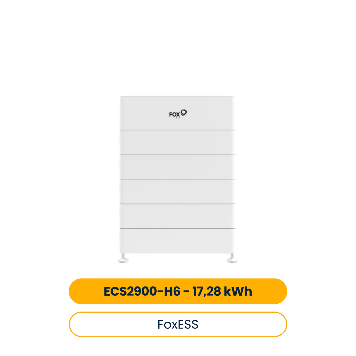 FoxESS ECS2900-H6 Batteriespeicher 17,28 kWh