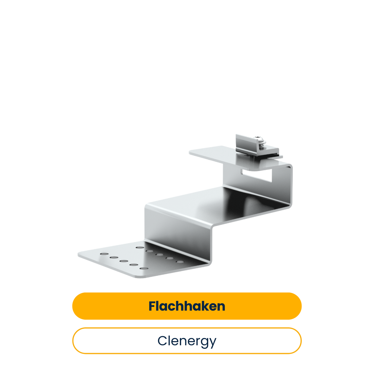 Clenergy | Flachhaken Schrägdach