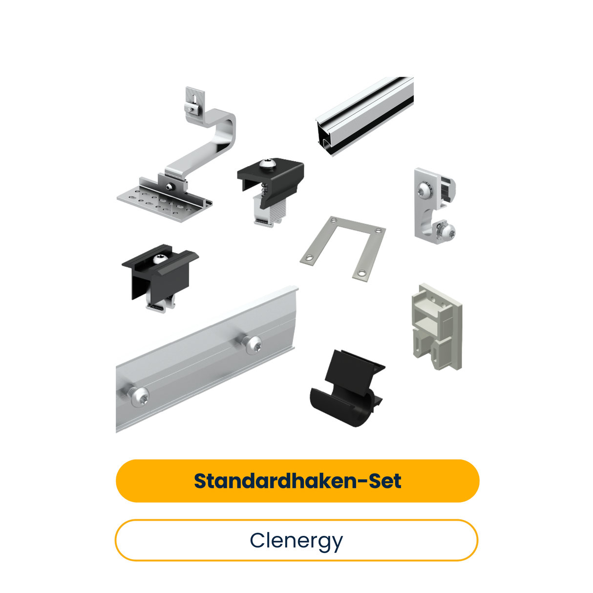 Clenergy Standardhaken-Set