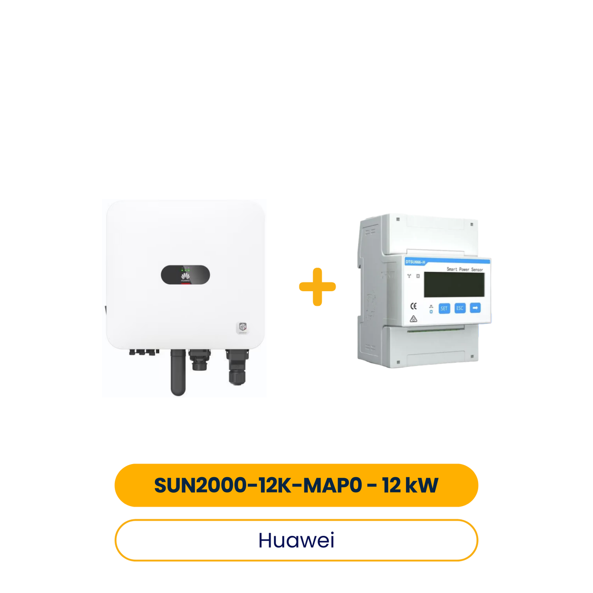Huawei SUN2000-12K-MAP0 Hybrid-Wechselrichter 12 kW (optional mit Smartmeter)