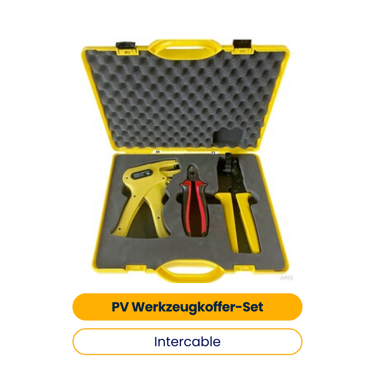 Intercable ICPVSET1 Set de valises à outils pour photovoltaïque