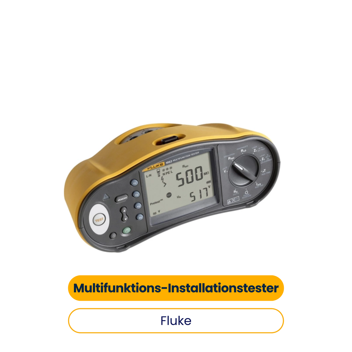 Fluke FLK-1664FC DE Multifunktions-Installationstester
