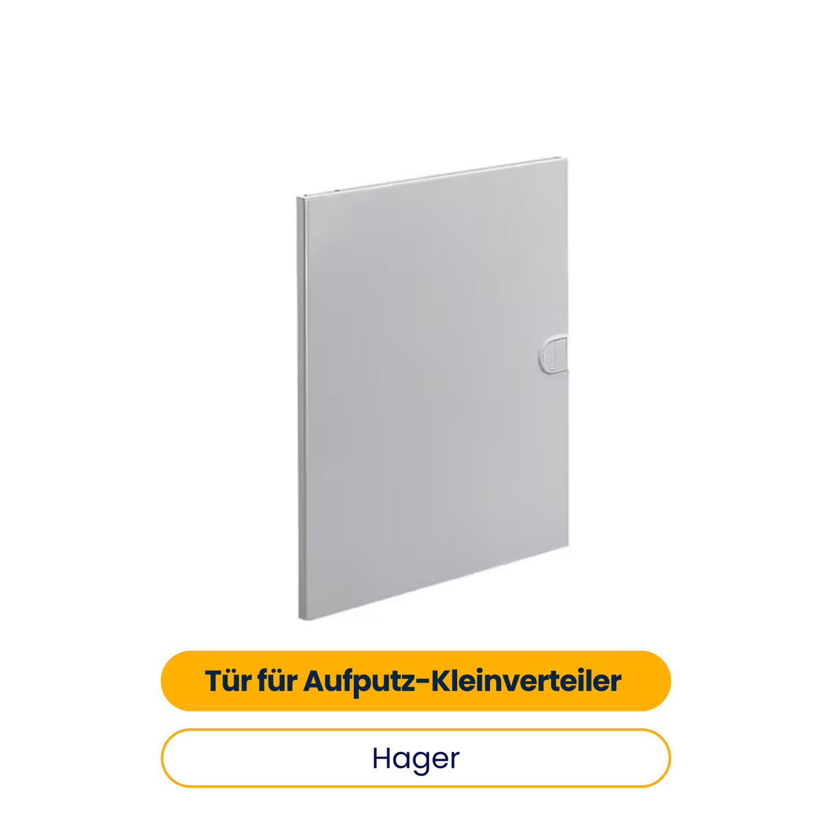 Hager VA24T Tür für Aufputz-Kleinverteiler volta 2-reihig