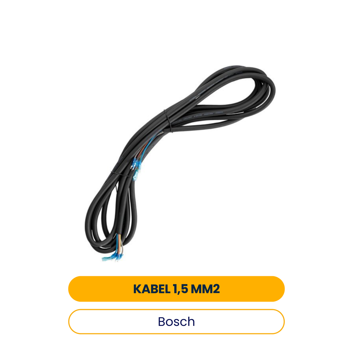 BOSCH Zubehör für Klimageräte Kabel Kommunikationskabel 1,5 mm2, L=5,5m (Art.-Nr. 7733701741)