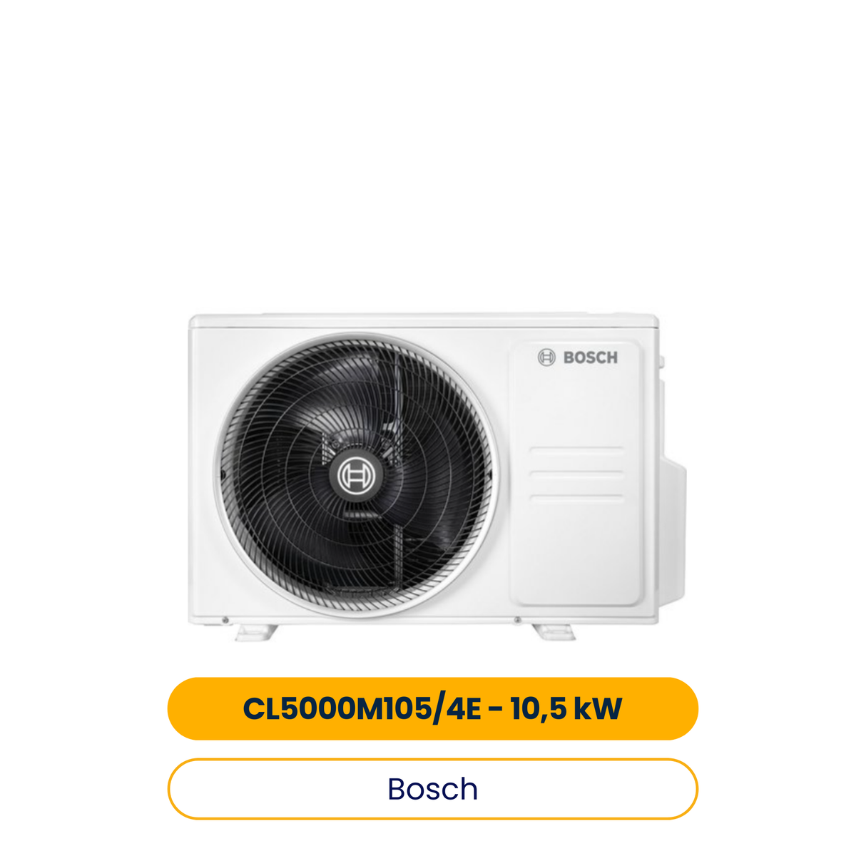 BOSCH Klimagerät CL5000M 105/4 E Multisplit Außeneinh. 810x946x410 10,5kW (Art.-Nr. 7733701937)