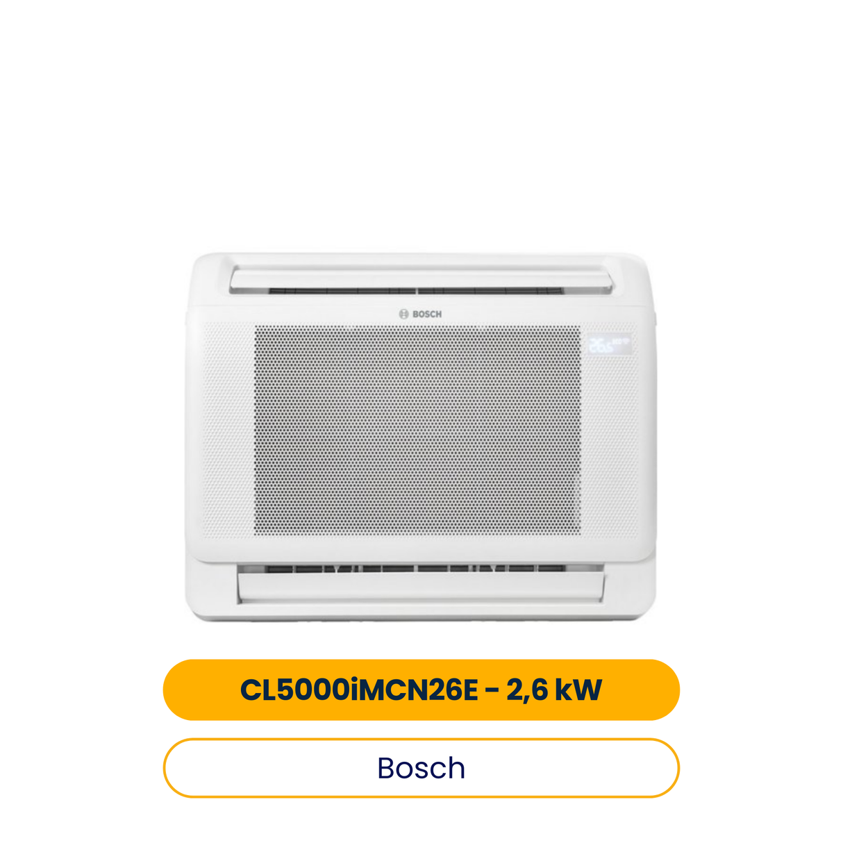 BOSCH Klimagerät CL5000iM CN 26 E Multisplit Inneneinh.Konsolengerät 2,6kW (Art.-Nr. 7733701994)
