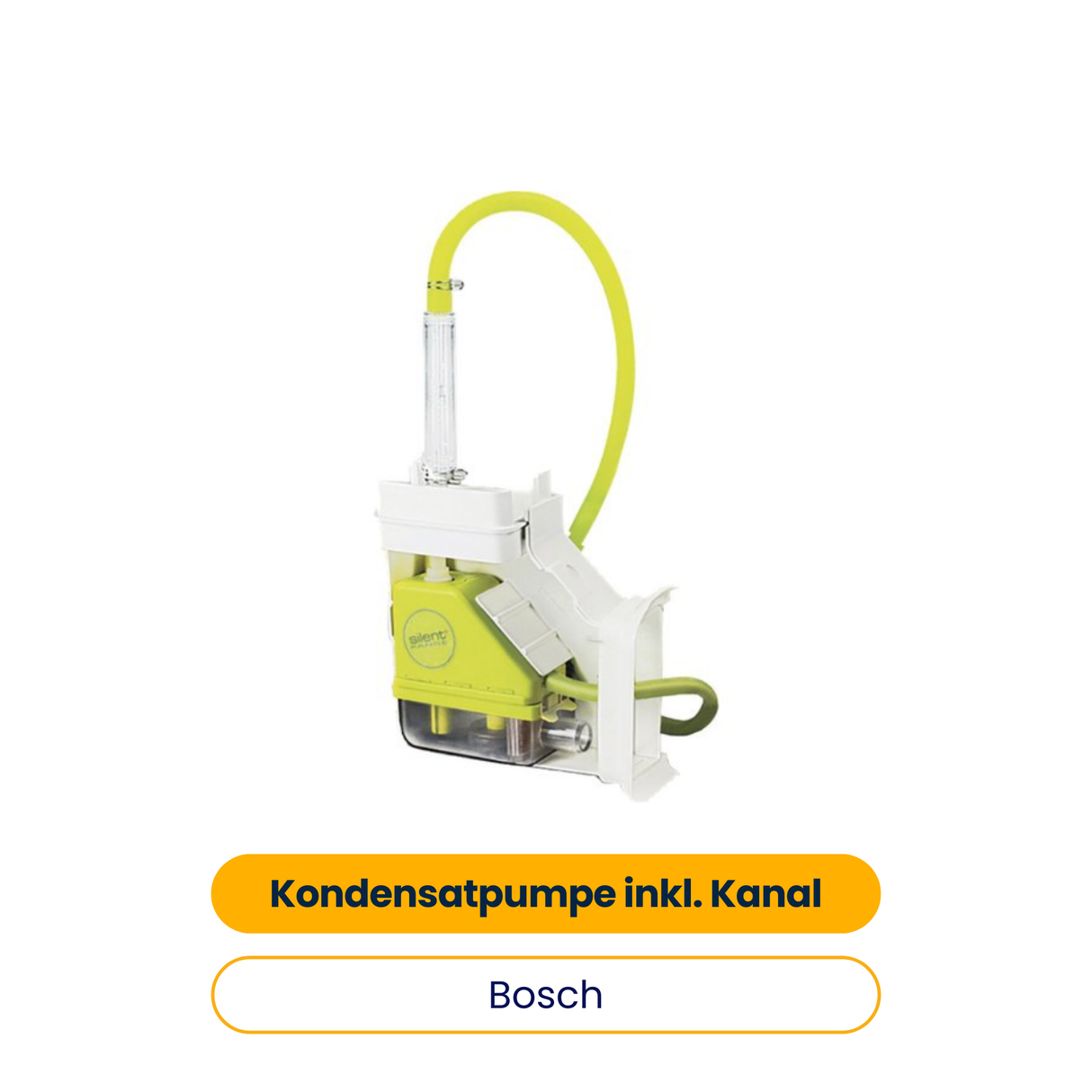 BOSCH Zubehör für Klimageräte Pumpe Kondensatpumpe inkl. Kanal, 12 l/h (Art.-Nr. 7738344811)