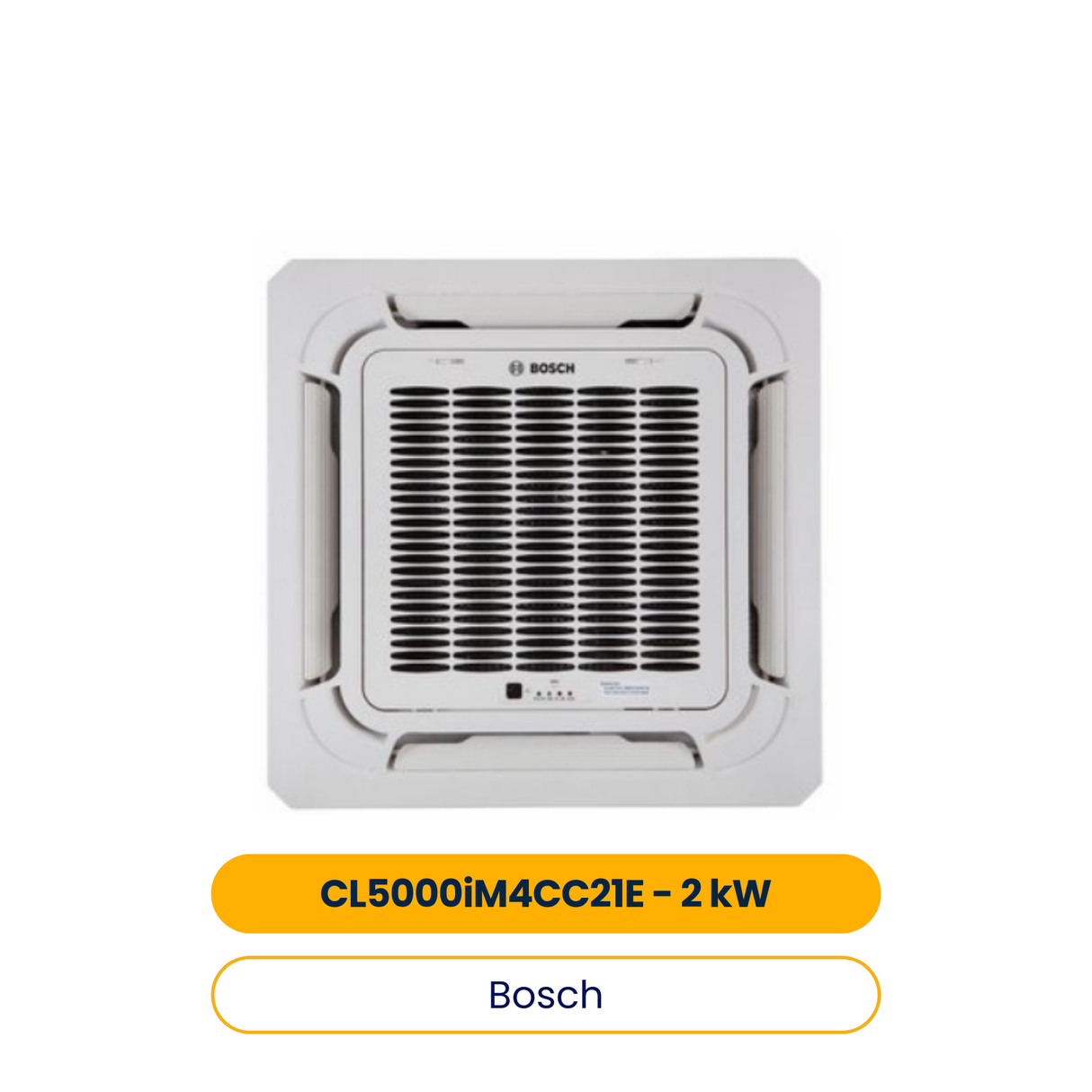 BOSCH Klimagerät CL5000iM 4CC 21 E Split Inneneinheit Deckenkassette 2 kW (Art.-Nr. 7739622251)