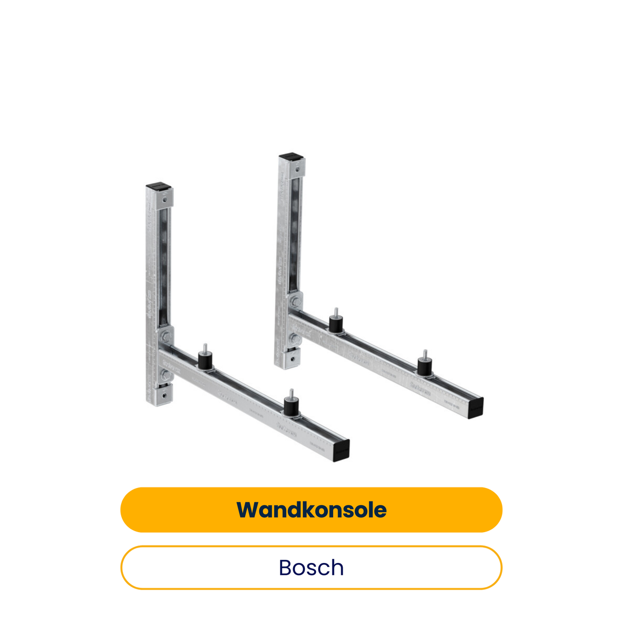 BOSCH Zubehör für Split-Wärmepumpen Wandkonsole für Split-Außeneinheit (Art.-Nr. 7747222358)
