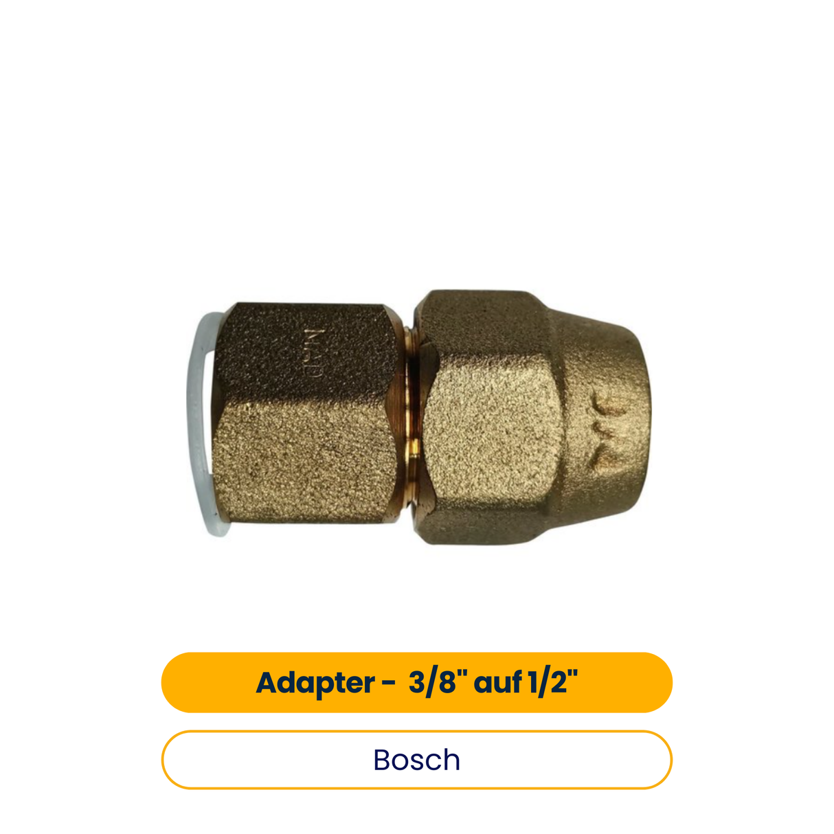BOSCH Zubehör für Klimageräte Adapter Multi Split Adapter von 3/8" auf 1/2" (Art.-Nr. 7733703604)