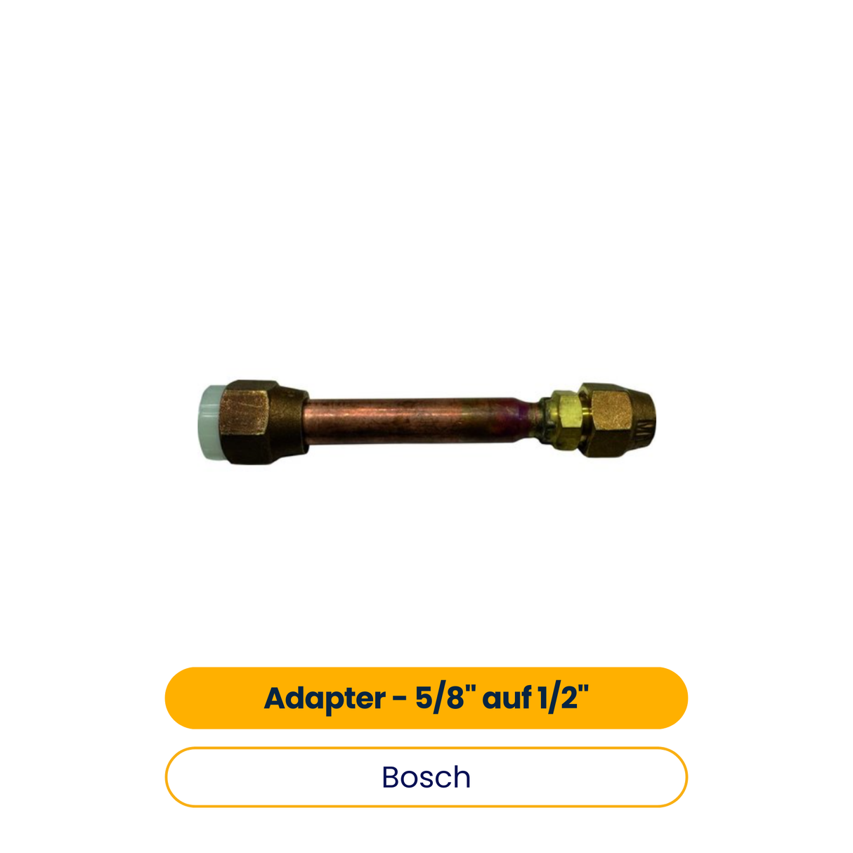 BOSCH Zubehör für Klimageräte Adapter Multi Split Adapter von 5/8" auf 1/2" (Art.-Nr. 7733703608)