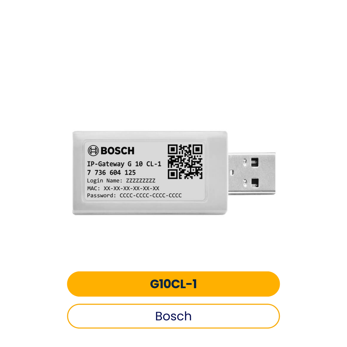 BOSCH Zubehör für Klimageräte G 10 CL-1 IP-Gateway für Split-Klimagerät CL3000i (Art.-Nr. 7736604250)