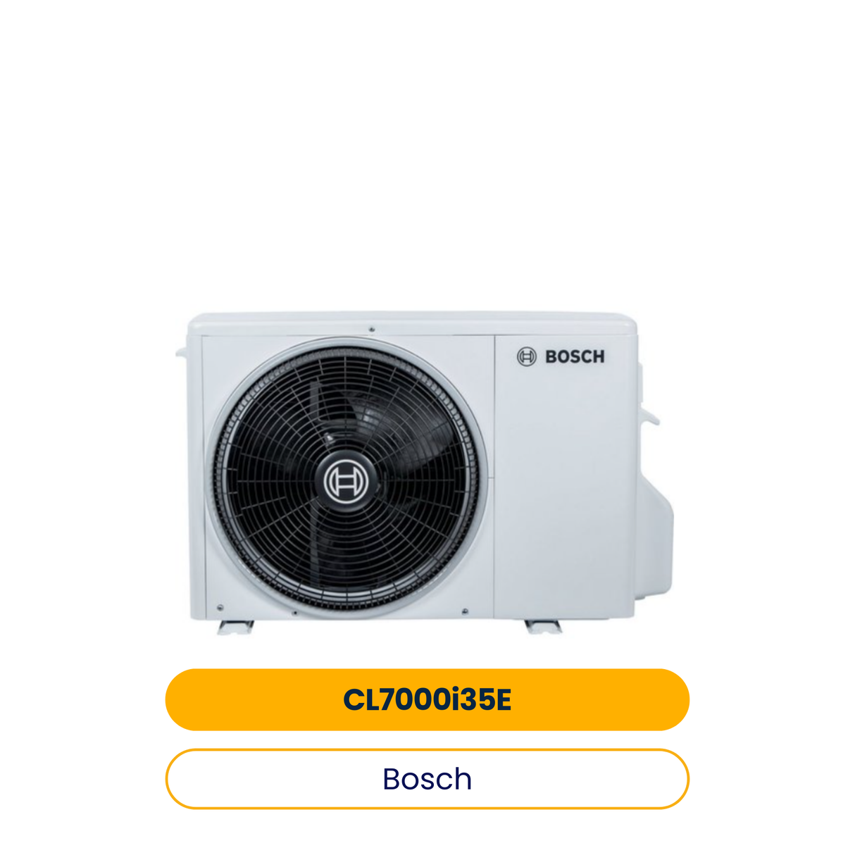 BOSCH Split-Klimagerät CL7000i 35 E Außeneinheit 615x805x330,Kältemittel R32 (Art.-Nr. 7733702577)