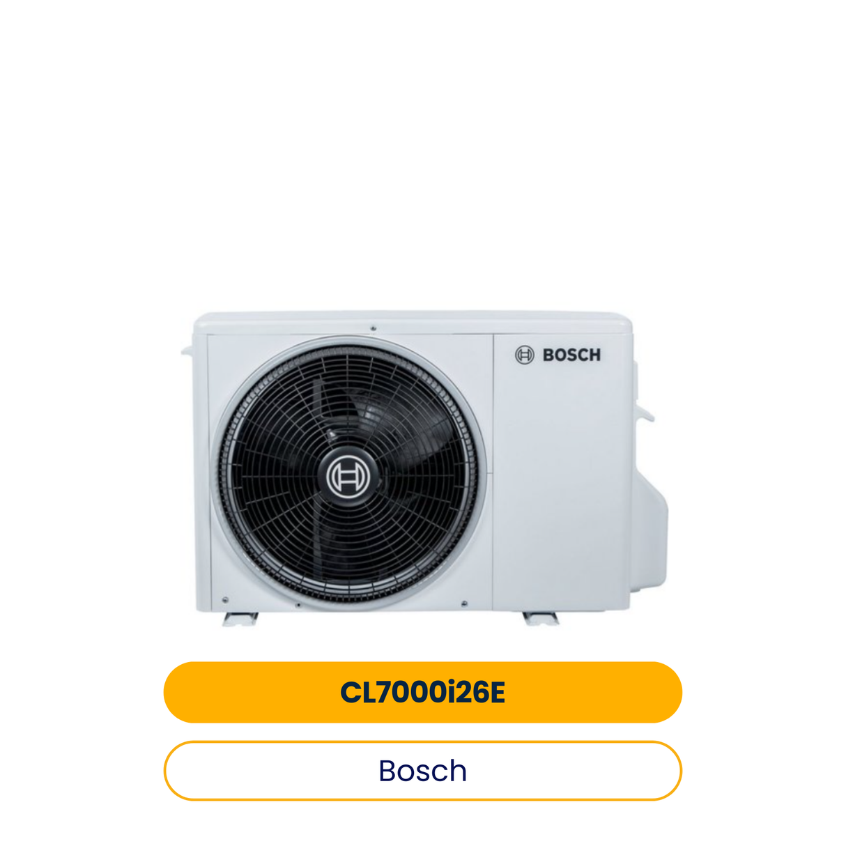 BOSCH Split-Klimagerät CL7000i 26 E Außeneinheit 615x805x330,Kältemittel R32 (Art.-Nr. 7733702575)