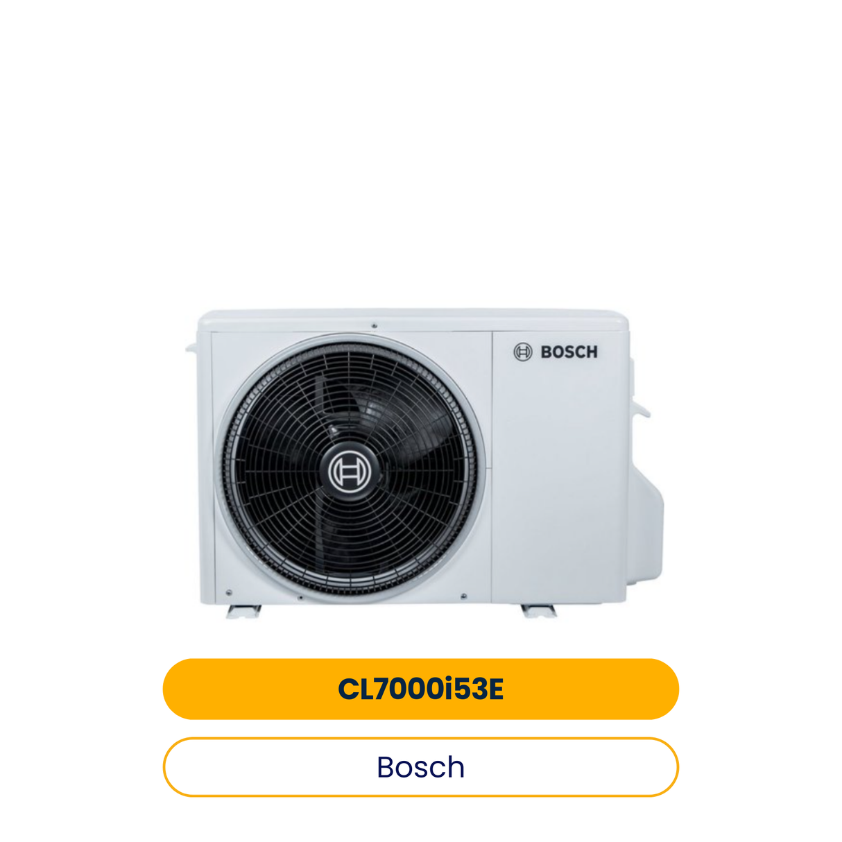 BOSCH Split-Klimagerät CL7000i 53 E Außeneinheit 740x890x342,Kältemittel R32 (Art.-Nr. 7733702581)