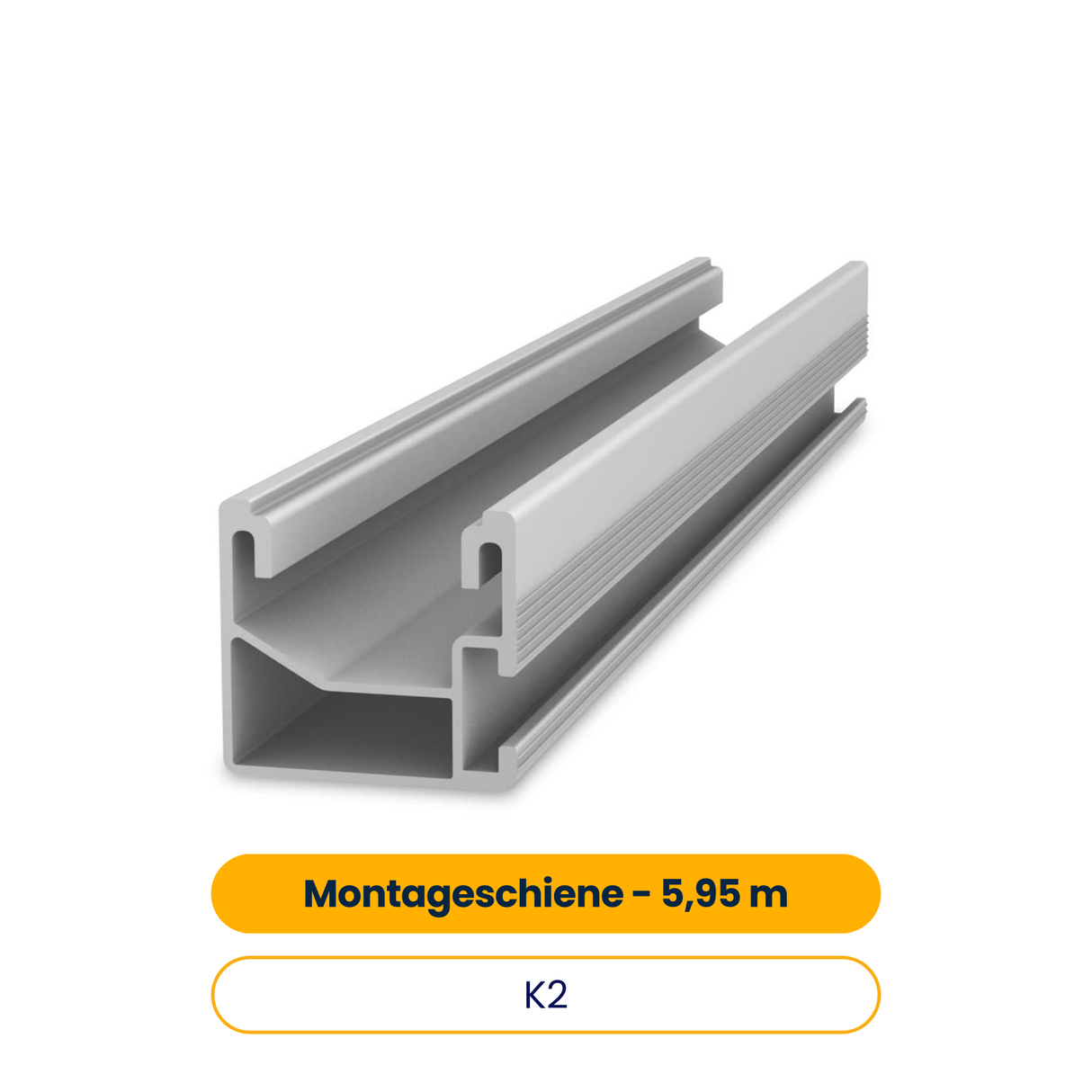 K2 SingleRail 36 Montageschiene - 5,95 m (Art.-Nr. 2004260)