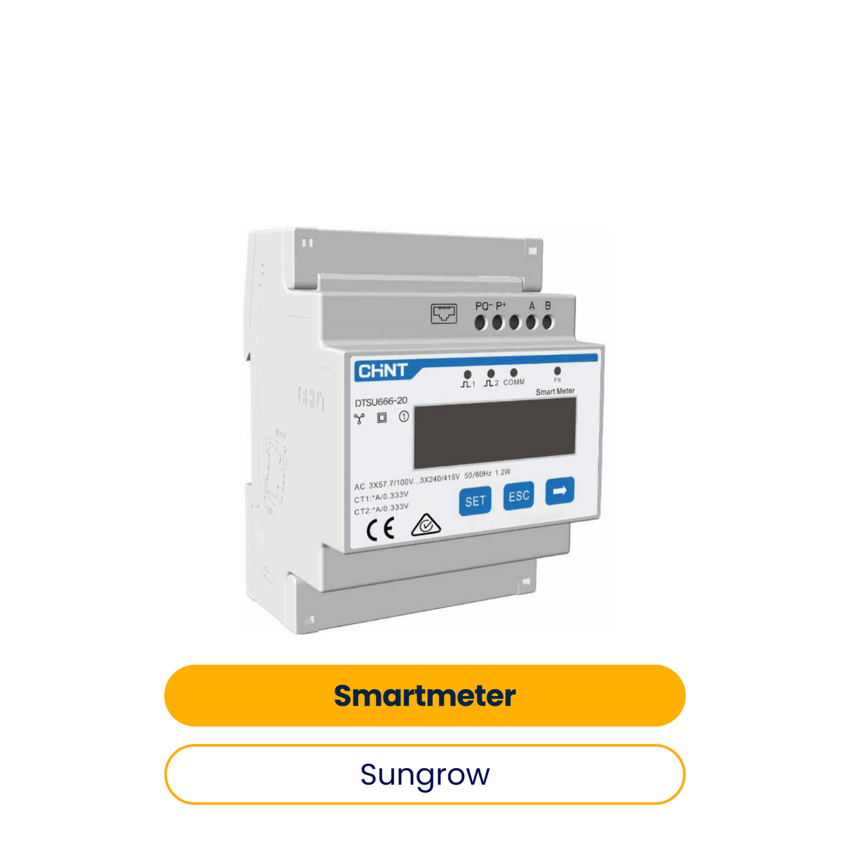 Sungrow Smartmeter DTSU666-20 100A