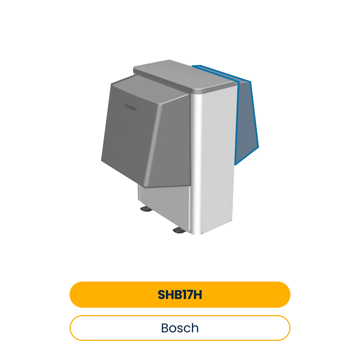 BOSCH Schallhaube für Luftwärmepumpen zur Schallreduzierung bis 17kW Ansaugung (Art.-Nr. 8733709042)