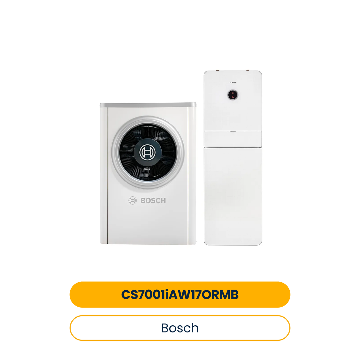 BOSCH Pompe à chaleur air/eau Compress CS7001iAW 17 ORMB, extérieure, module tampon (réf. 7739617771)