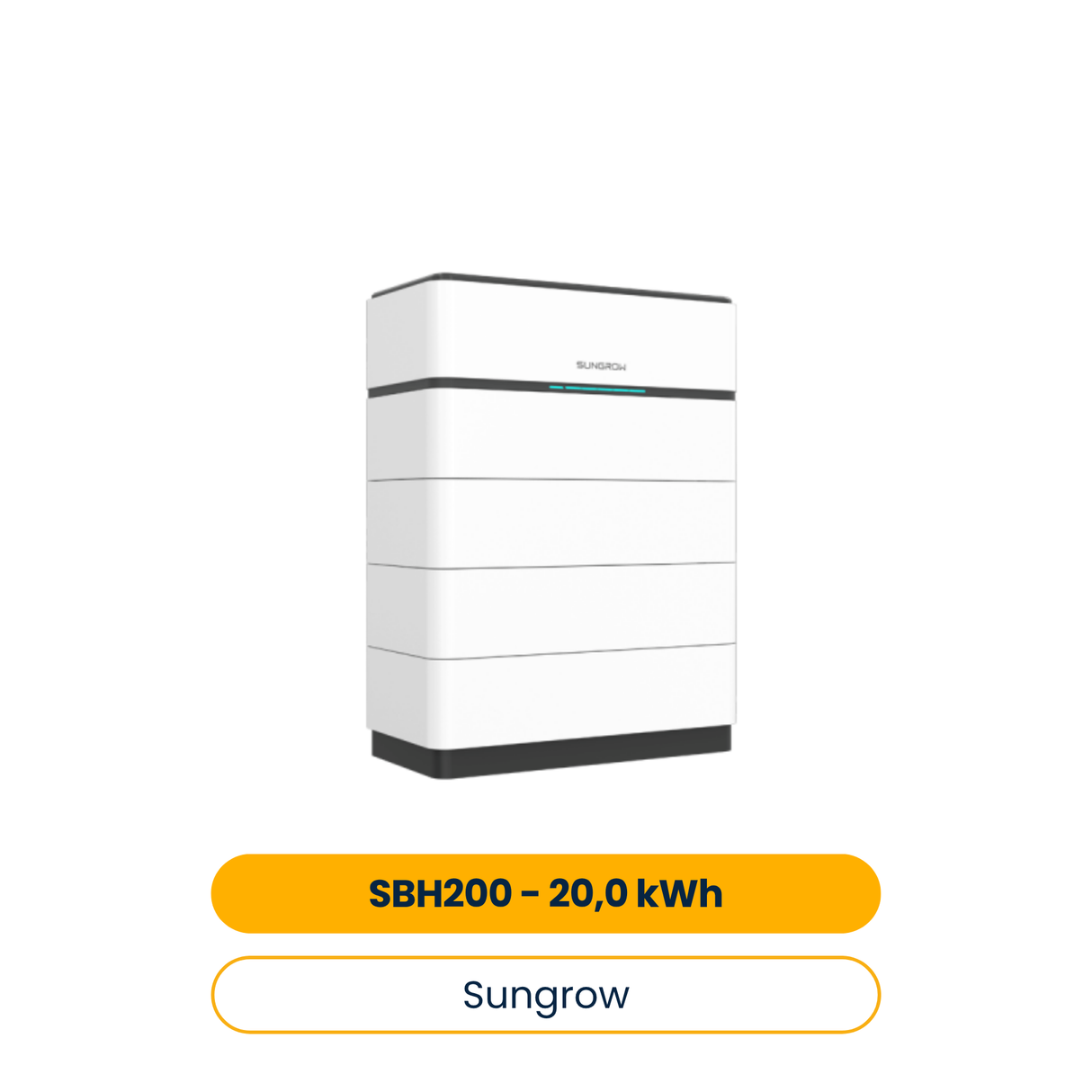 Sungrow SBH200 Batteriespeicher 20,0 kWh