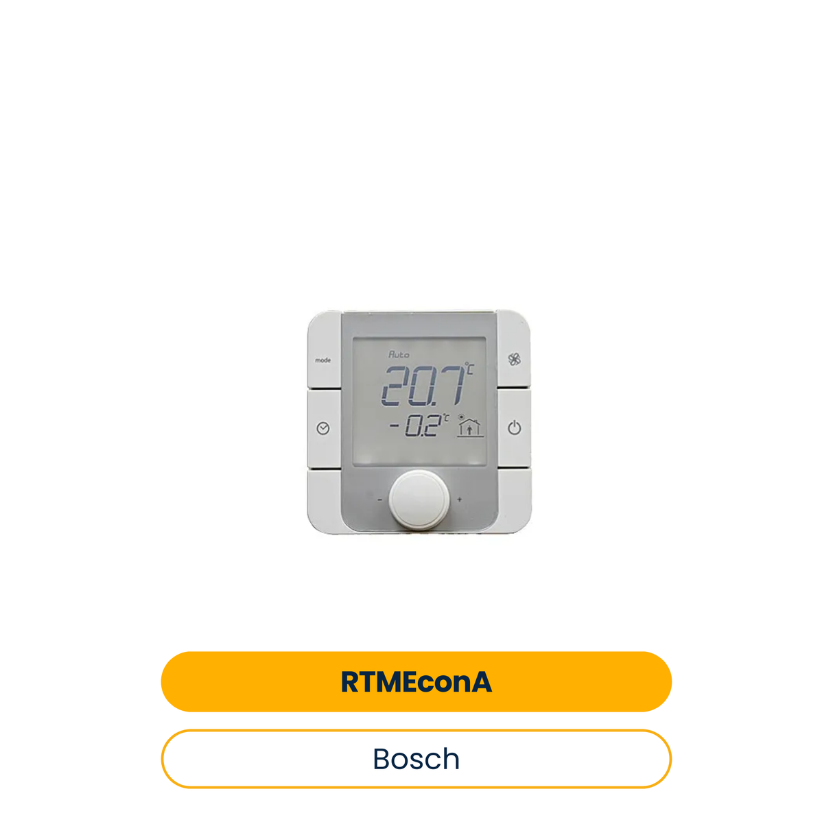 BOSCH Zub. für Luftwärmepumpe RTM Econ A Raumregler für CS5000 AW, Aufputzmontage (Art.-Nr. 8738212227)