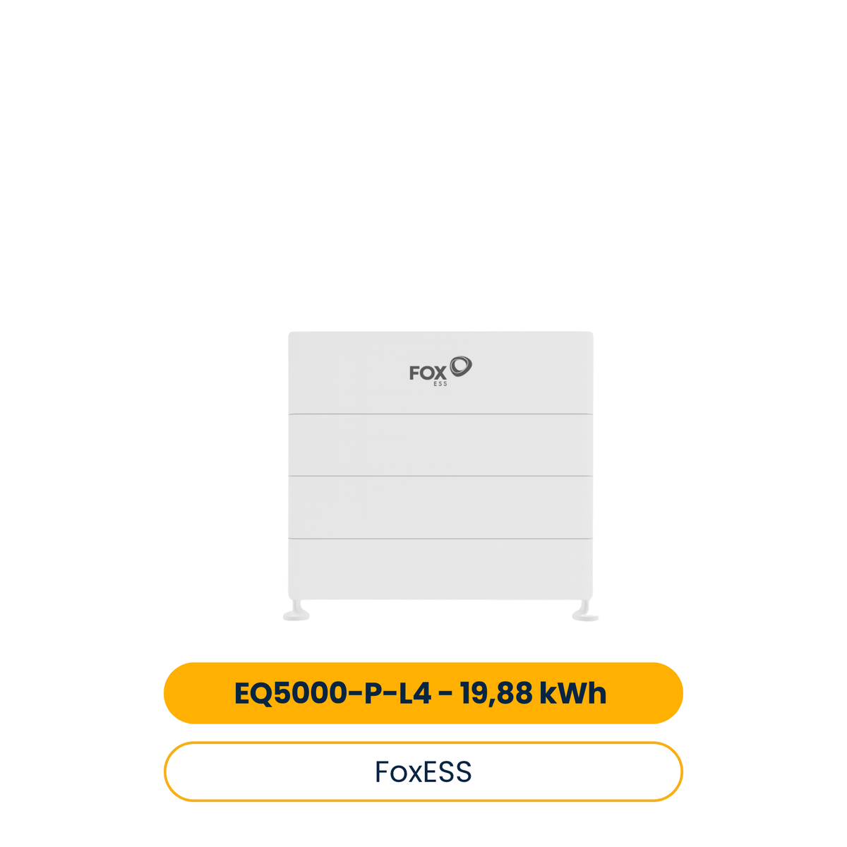 FoxESS EQ5000-P-L4 Batteriespeicher 19,88 kWh