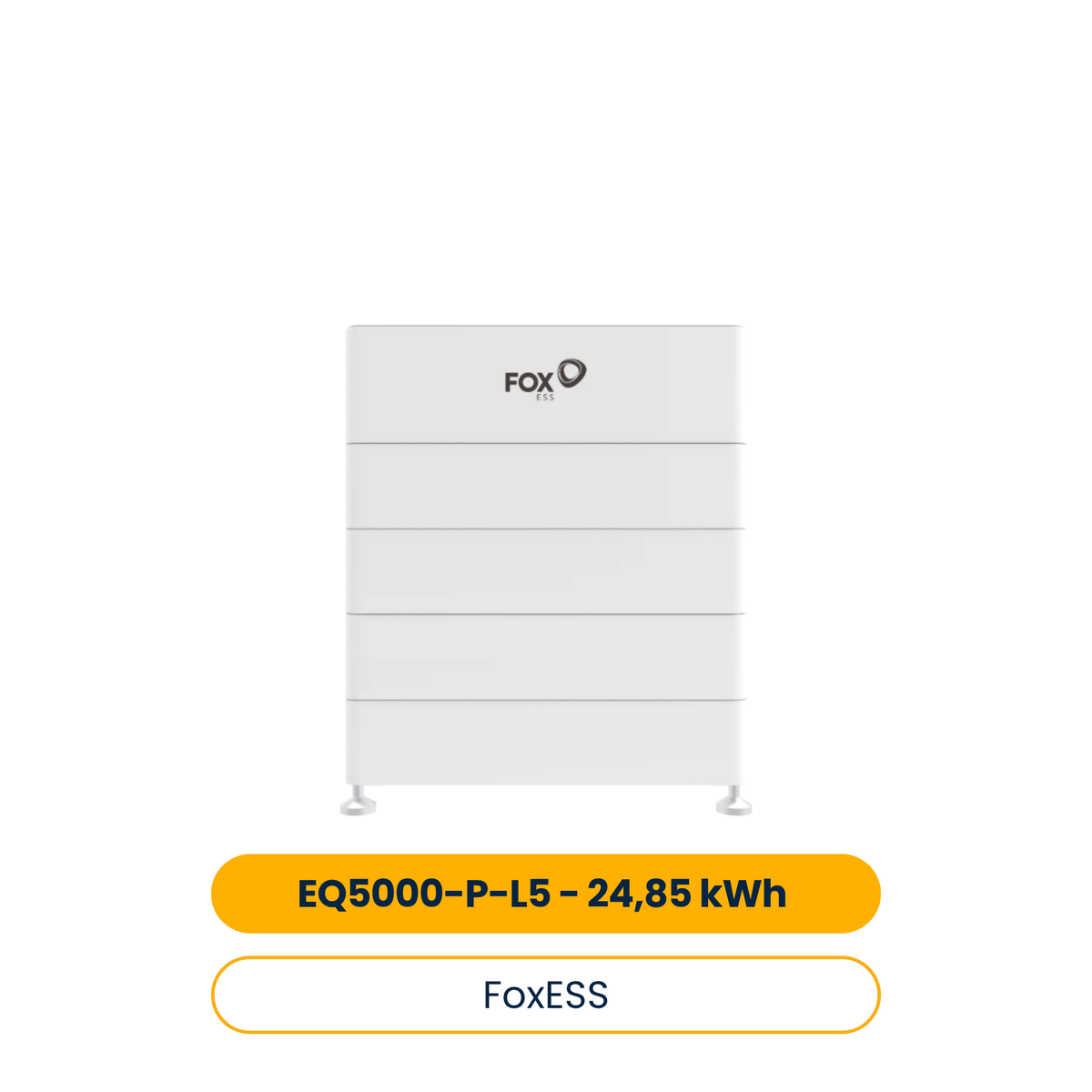 FoxESS EQ5000-P-L5 Batteriespeicher 24,85 kWh