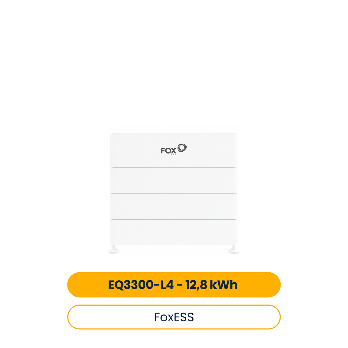FoxESS EQ3300-L4 Batterie 12,8 kWh
