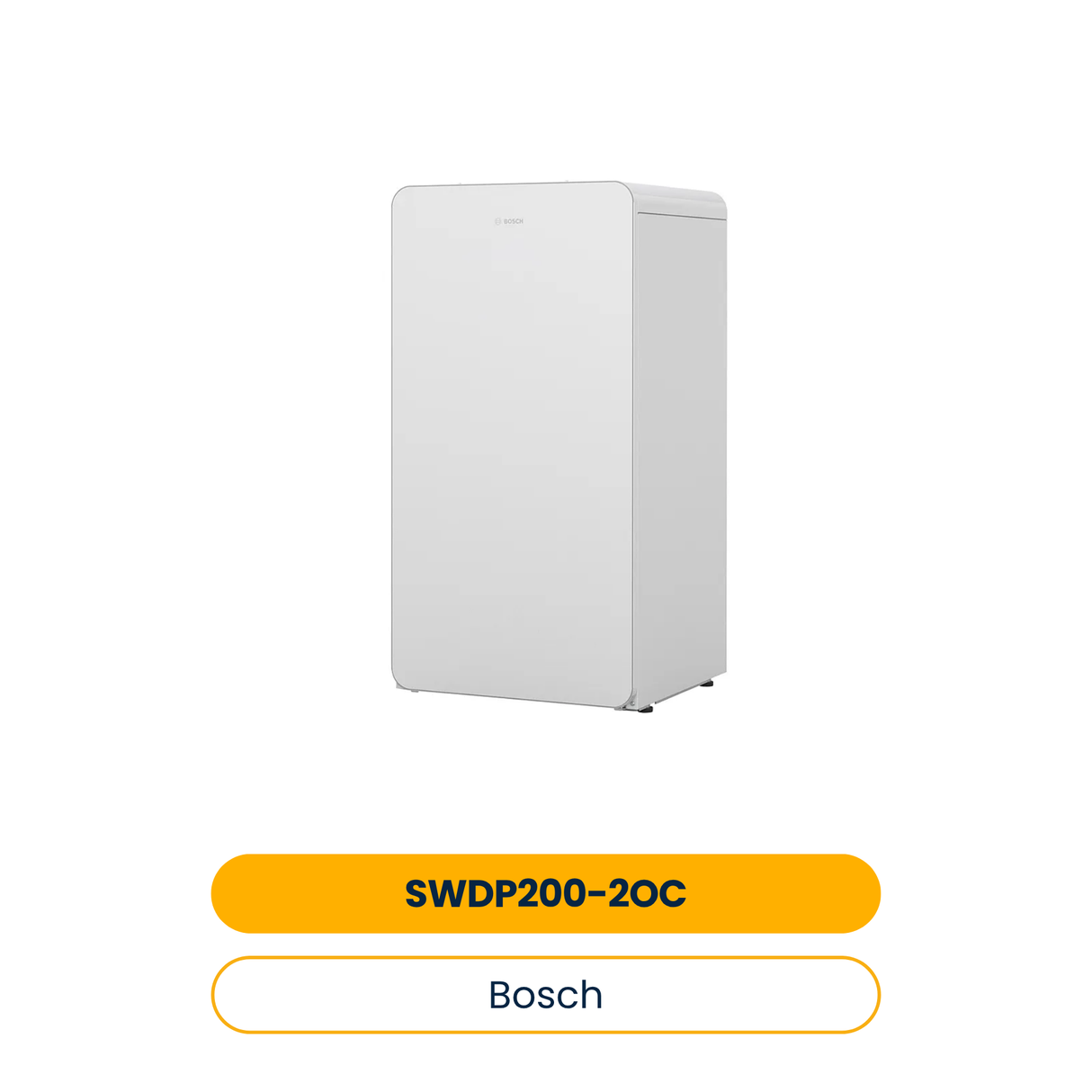 BOSCH accumulateur à pompe à chaleur SWDP 300-2 O C accumulateur en acier inoxydable, 1838x600x610, métal (Réf. 7716842660)