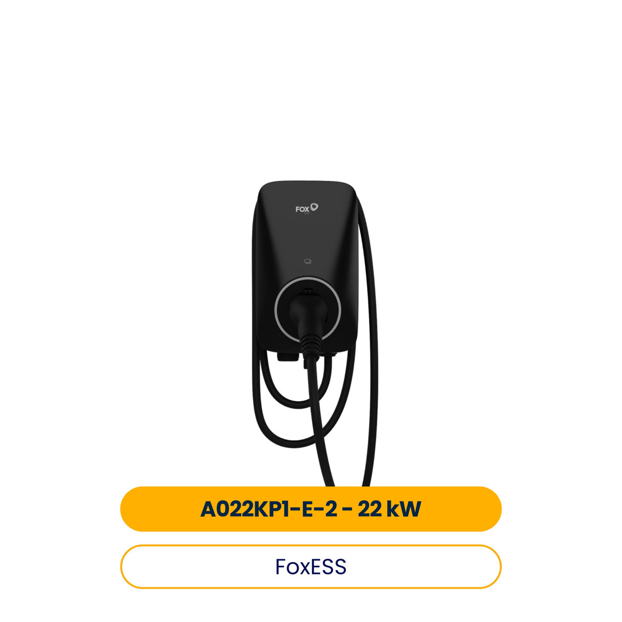 FoxESS A022KP1-E-2 EV-Charger / Wallbox Kabel Version 22 kW