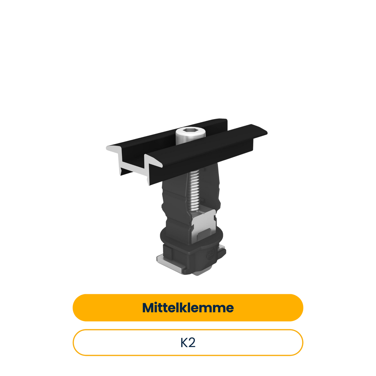 K2 Clamp MC Mittelklemme 25-40mm, Schwarz (Art.-Nr. 2004148)