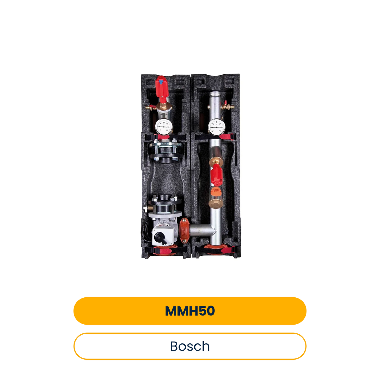 BOSCH Accessoires pour pompes à chaleur air/eau MMH 50 ensemble circuit de chauffage avec mélangeur, DN50 (Art.-Nr. 8738212224)