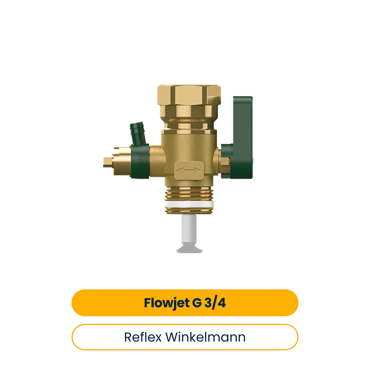 Reflex Winkelmann Flowjet G 3/4" robinet de débit (réf. 9116799)