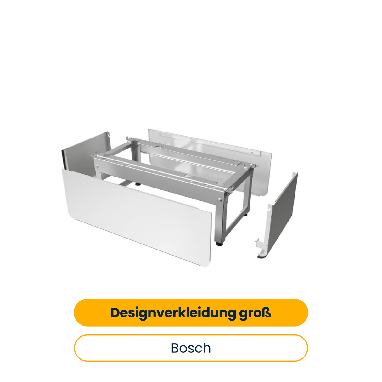 BOSCH Zubehör für Luft-Wärmepumpen Designverkleidung Montagesockel groß (Art.-Nr. 8738214745)