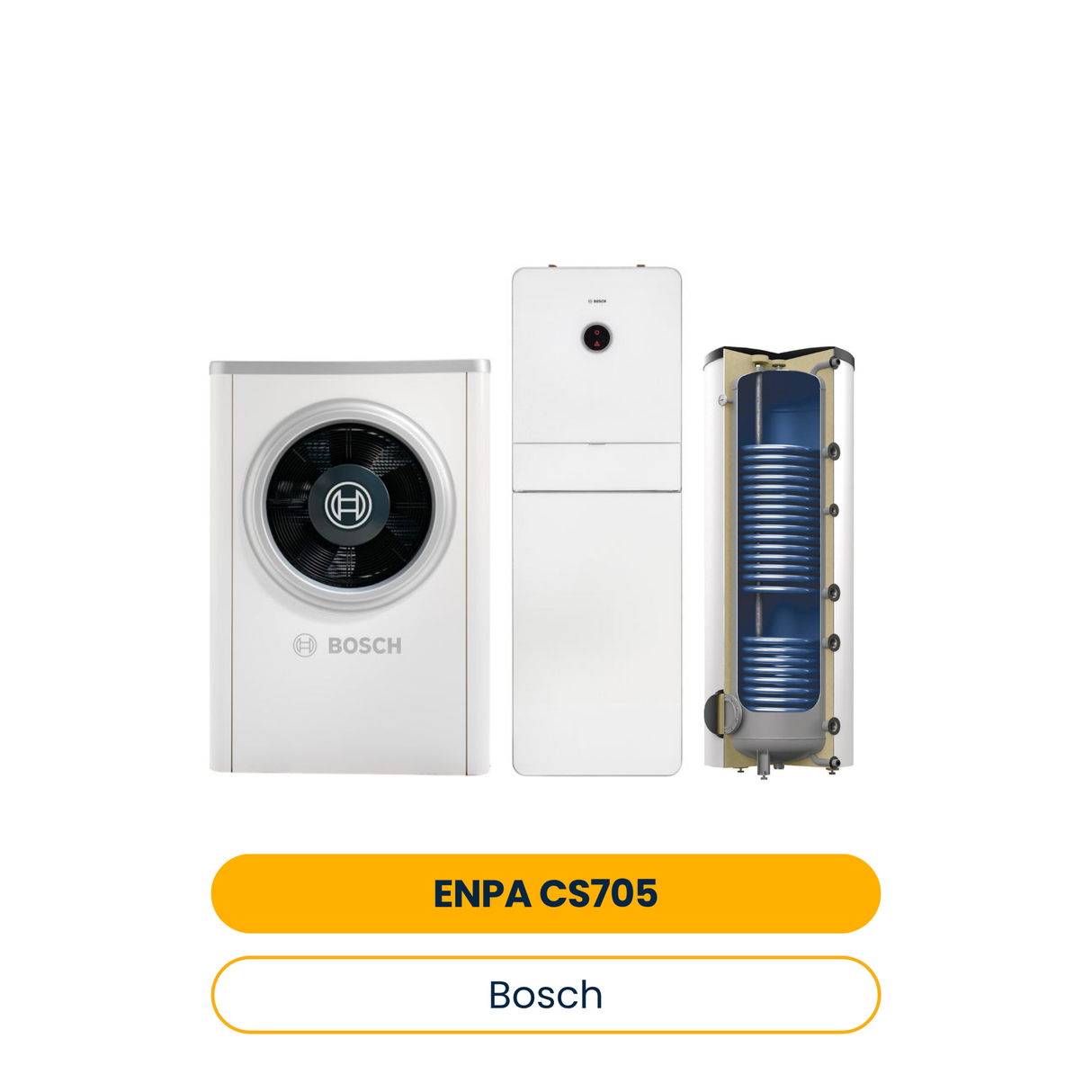 Pack pompe à chaleur air ENPA CS705 AW 17 OR-T, AWMB 9, AH 400/1_B