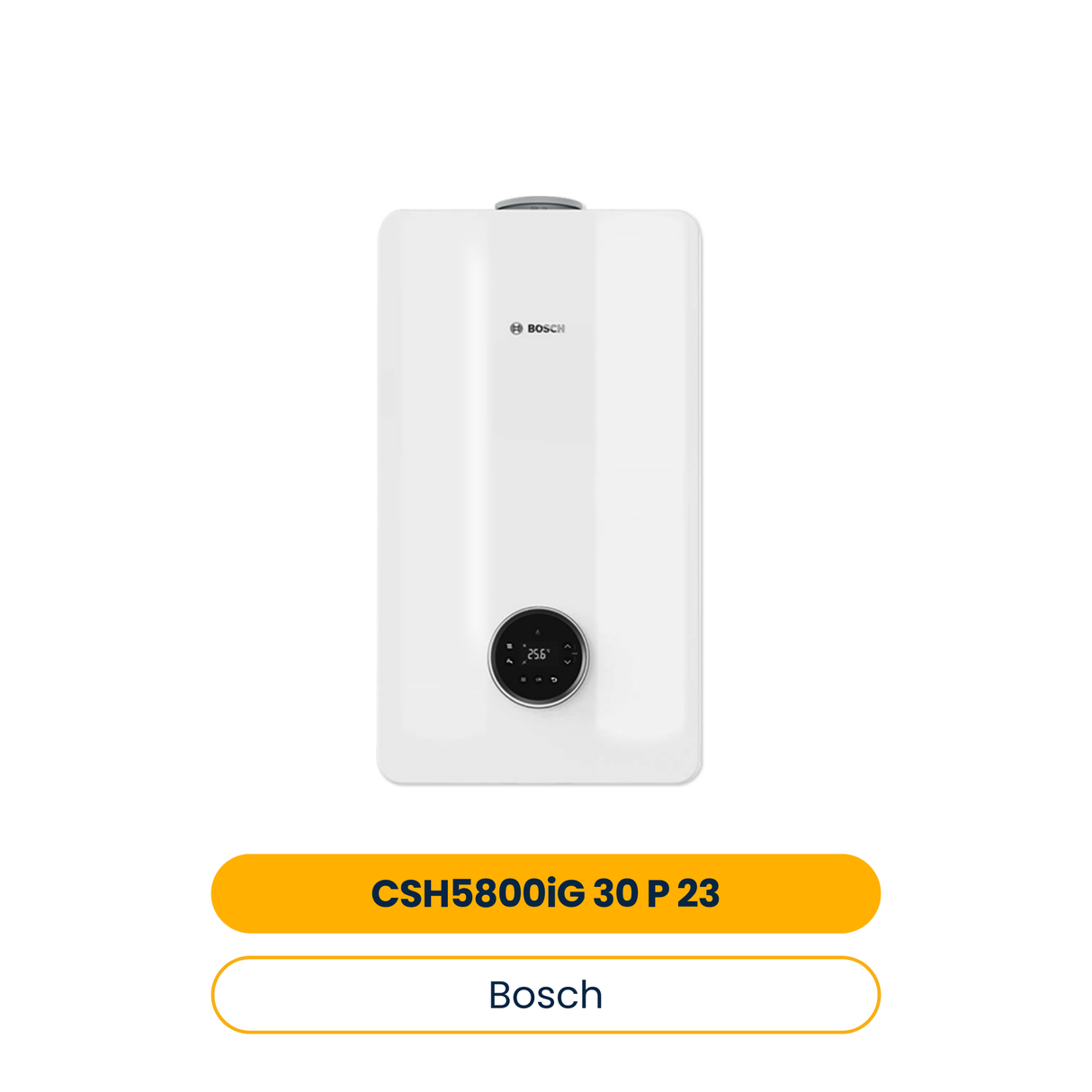 BOSCH Hybridsystem, wandhängend CSH5800iG 30 P 23, mit Touch-Bedienfeld (Art.-Nr. 7738101106)