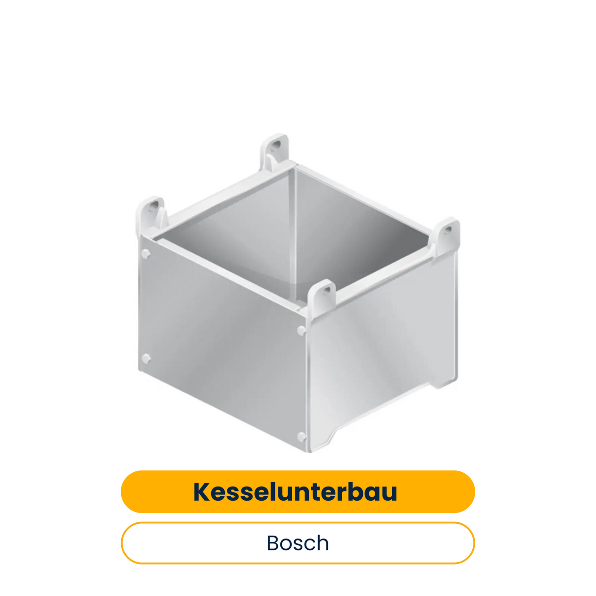 BOSCH Sonstiges Zubehör Kesselunterbau zu OC7000F 18/22, Höhe: 300 mm (Art.-Nr. 8732901104)