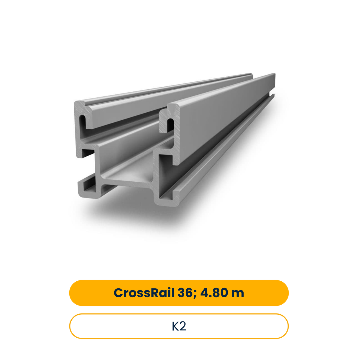 K2 CrossRail 36; 4.80 m (Art.-Nr. 2004412)