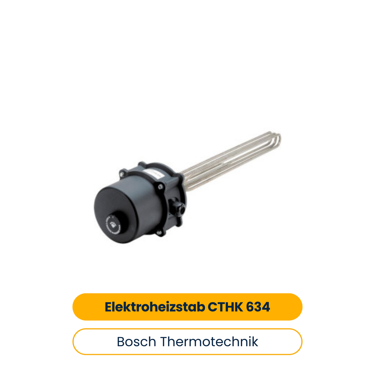 BOSCH Zub. für Luftwärmepumpen CTHK 634 Elektroheizstab, 6 kW, 400 V (Art.-Nr. 8738212208)