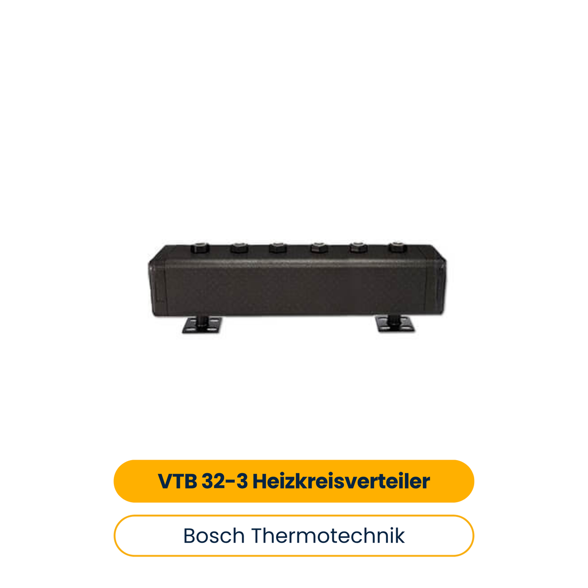 BOSCH Zub. für Luftwärmepumpen VTB 32-3 Heizkreisverteiler für 3 Heizkreise,DN32 (Art.-Nr. 8738212240)