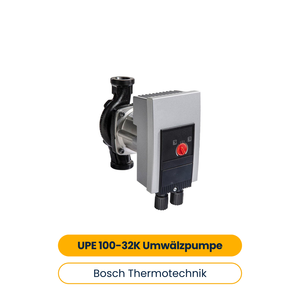 BOSCH Zubehör Luftwärmepumpe UPE 100-32K Umwälzpumpe, Förderhöhe max. 10 m (Art.-Nr. 8738212231)