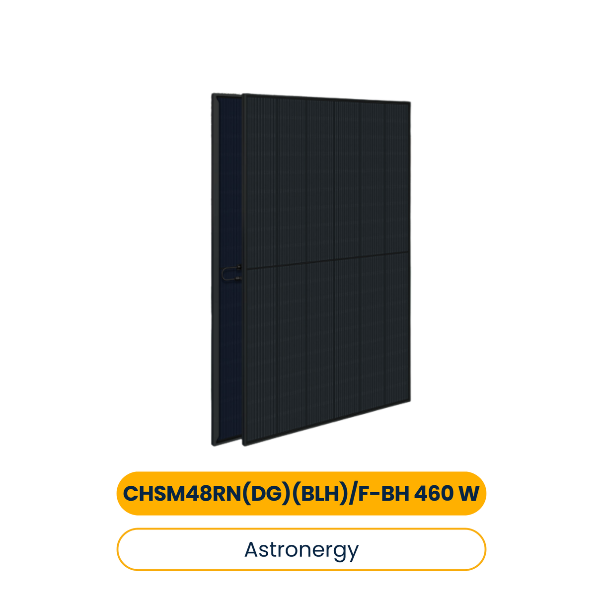 Astronergy CHSM48RN(DG)(BLH)/F-BH, G12R, 460 W