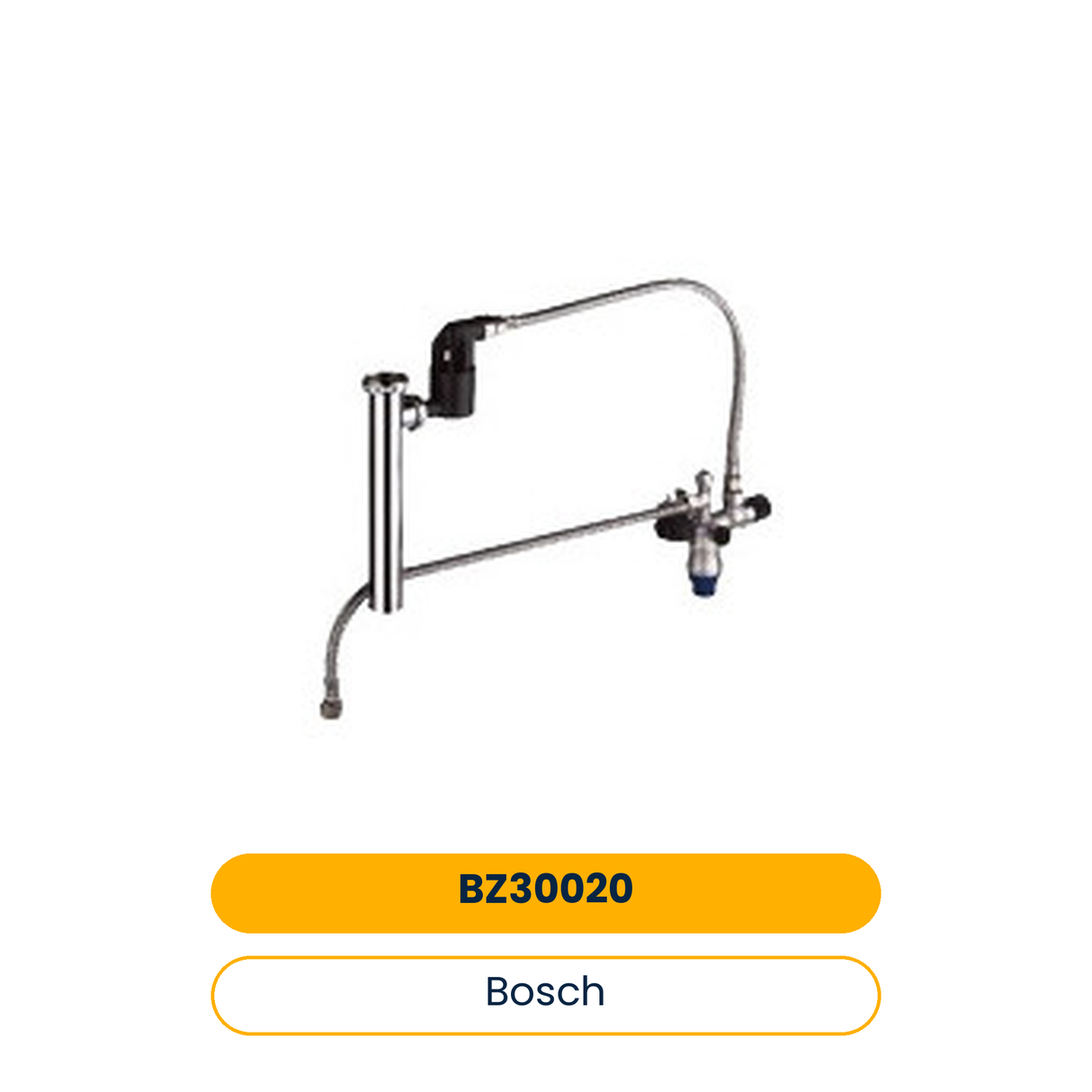 BOSCH Installationszubehör BZ 30020 Sicherheitsventil, flexible Schläuche (Art.-Nr. 7736504314)