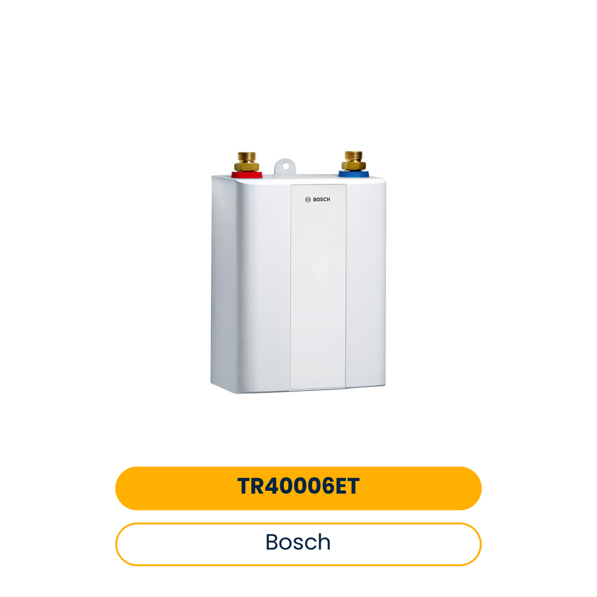 BOSCH Kleindurchlauferhitzer TR4000 6 ET 185x140x88, elektron., 6,0kW, Untertisch (Art.-Nr. 7736504691)