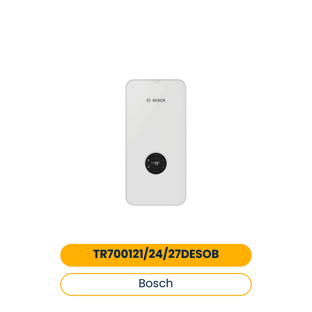 BOSCH Chauffe-eau instantané TR7001 21/24/27DESOB 484x236x106, 27 kW, régulé électroniquement (Art.-Nr. 7736506140)