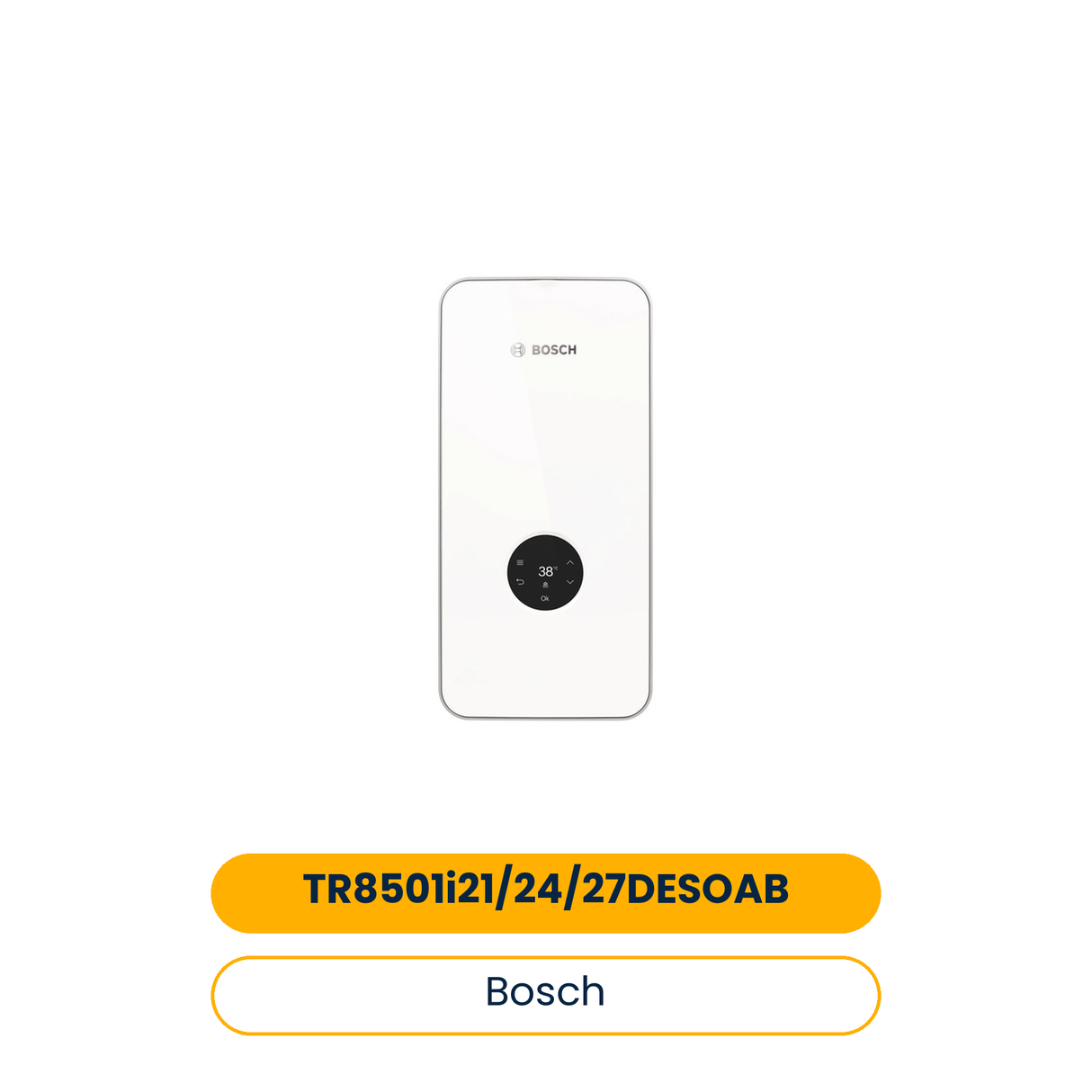 BOSCH Durchlauferhitzer TR8501i 21/24/27 DESOAB, 484x236x106, 27 kW internetfähig (Art.-Nr. 7736506142)