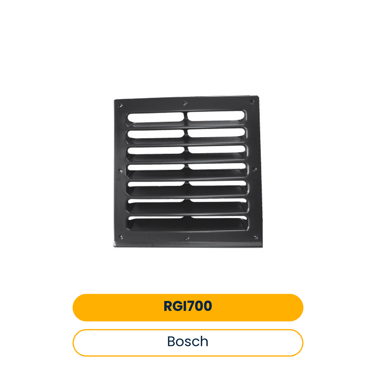 BOSCH Zub. für Luftwärmepumpen RGI 700 Regenschutzgitter Luftkanal 845x105x850 (Art.-Nr. 7738600168)